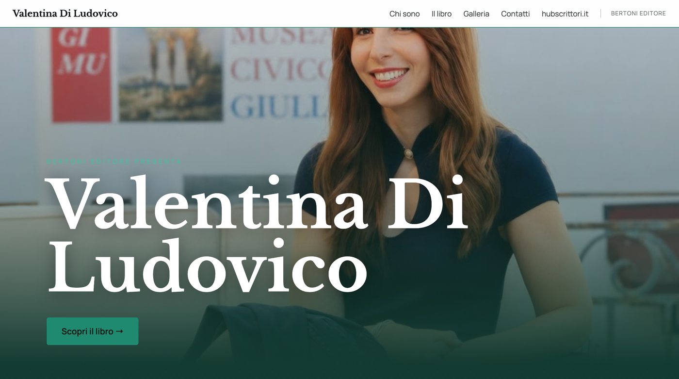 La pagina d'autore di Valentina Di Ludovico su hubscrittori.it
